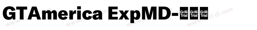 GTAmerica ExpMD字体转换